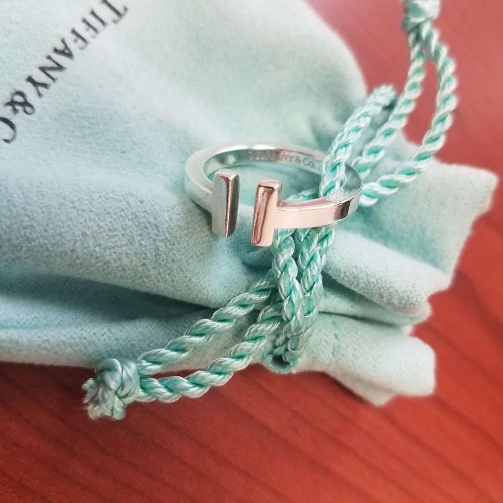 Tiffany & Co. T Square Ring - Size 7